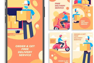 develop taxi, food delivery, and multi service app