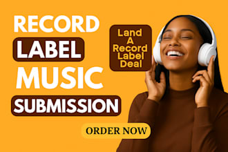 do record label submission for your gospel music to top labels to get signed