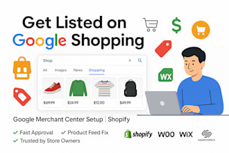 get your ecommerce store listed on google shopping via merchant center