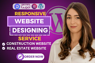 design construction website, remodeling, plumbing wordpress website