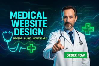 medical website, clinic website, and healthcare website