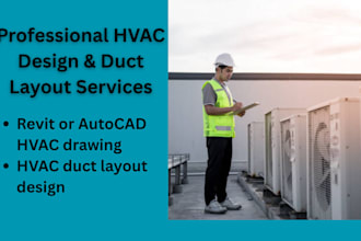 design hvac system, mep layout, duct sizing, cooling load calculation