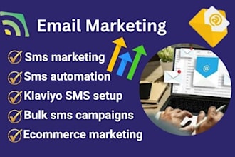 send bulk sms campaigns, cold emails and sms marketing flows for e commerce
