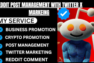 do reddit post management for business ideas crypto token to boost twitter x ads