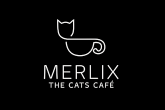 design modern minimalist dog cat pet bird animal logo