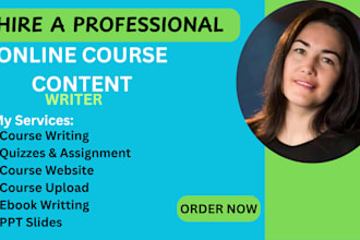 ghostwrite high quality online course content, online course content editor