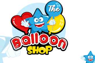 do modern professional famous balloon logo design