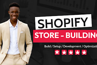 develop and launch a professional shopify store for high conversions