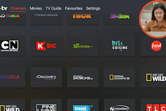 custom android iptv app, IOS iptv app, samsung iptv app,