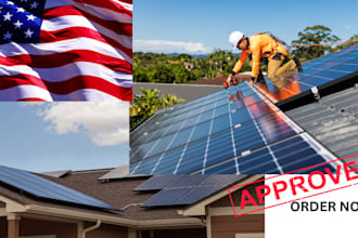 design solar pv system, ev charging station, sld, and permit plan