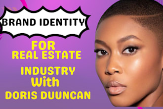 realtors logo real estate agency interior designers home staging branding