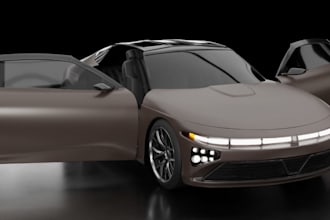 detail 3d futuristic concept car,interior, steering,truck prototype, dnd car,rig
