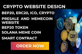 do memecoin website, presale website pepe website, landing page, crypto token