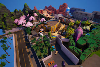 uefn fortnite map, 1v1, tycoon map, fortnite creative, parkour map, escape room