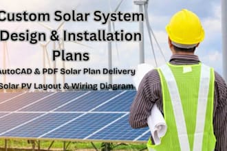 design solar system, pv layout, permit plan set, and string sizing