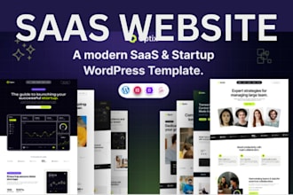 saas website saas landing page saas wordpress website figma design saas website