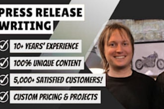 write, do press release distribution, dutch, usa, uk press release