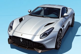 do 3d car modelling, car model printing, car animation