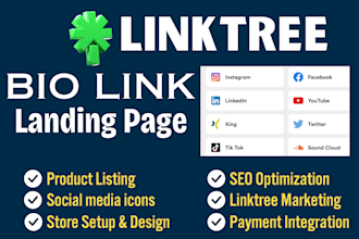 create a compelling linktree landing page for your business