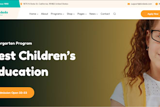 kindergarten, childcare, preschool, daycare, assisted living, education website