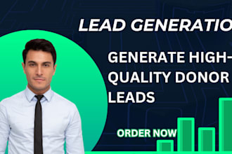 deliver targeted donor leads for charities and fundraising