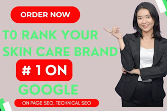 do on page s eo for skin care shopify store technical skin care website seo