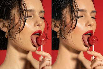do natural photo retouching and color correction