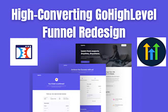 clone, redesign, copy ghl website gohighlevel funnel clickfunnels landing page