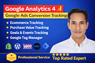 setup google ads conversion tracking, ga4 ecommerce tracking