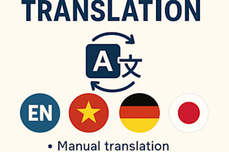 translate any language with natural and professional quality