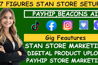 do systeme io sales funnel, stan store, payhip, stan store marketing, beacons ai