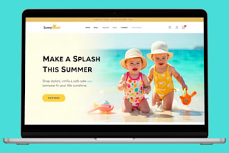 baby swimwear shopify store baby clothing swimsuit summer baby fashion store