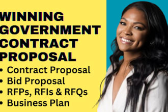 write your rfp, rfi, rfq, bid proposal or government contract