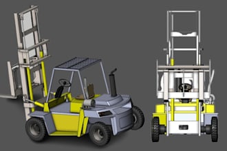 do 3d cad model product design 3d rendering using fusion 360 and solidworks