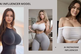do realistic ai influencer model that go viral on insta and onlyfans