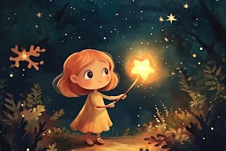 illustrate children book illustration, and children book illustration