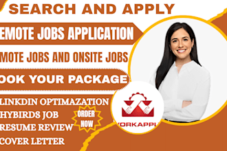 expertly search and apply work for remote jobs and opportunities on your behalf