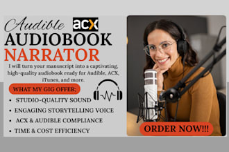 edit, master, produce your audiobook acx audible standards