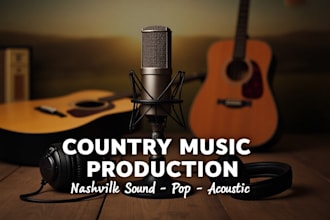 produce soulful country folk or western songs with top tire music production