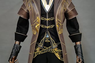 create your 3d wearable cosplay, cosplay wig, props design, cosplay armor