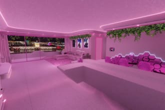 do custom vr world metaverse world vrchat world game environment vrc world