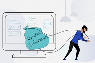 assist in removing sensitive personal information from the web or google