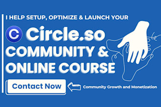 setup circle so community circle so online course