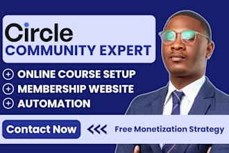 circle so community circle so online course circle membership website setup