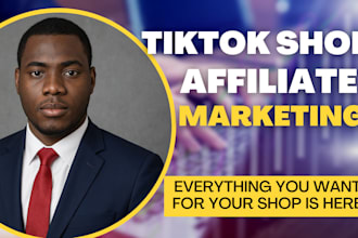 do an affiliate marketing program for your tiktok shop