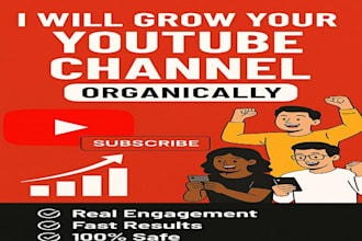do an organic promotion to your youtube channel