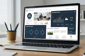 design company profile, business proposal, and pitch deck presentation