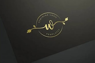 custom event logo design stylish, unique and memorable