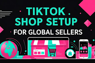 set up your USA or UK tiktok shop and account