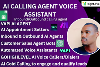 inbound and outbound receptionist cold calling voice ai agent gohighlevel vapi